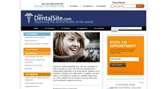 Desktop Screenshot of dentalsite.com